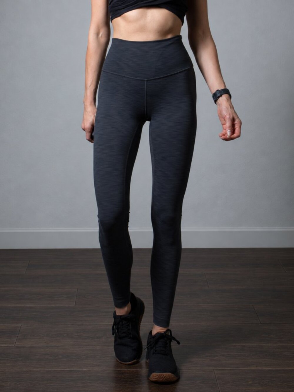 Lululemon Wunder Train HR Tight 28" Heathered Graphite Grey 4